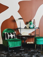 Octavia Silver Finish Metal Table Lamp