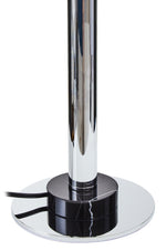Octavia Silver Finish Metal Table Lamp