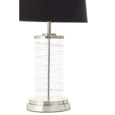 Zola Glass Cylinder Table Lamp