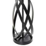 Zaina Black Cross Table Lamp