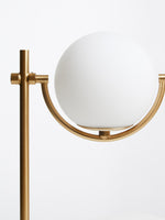 Zalika Marble And Gold Orb Table Lamp