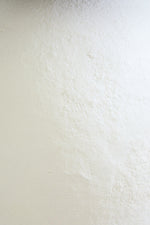 Carta White Papier Mache Table Lamp With Black Raffia Shade