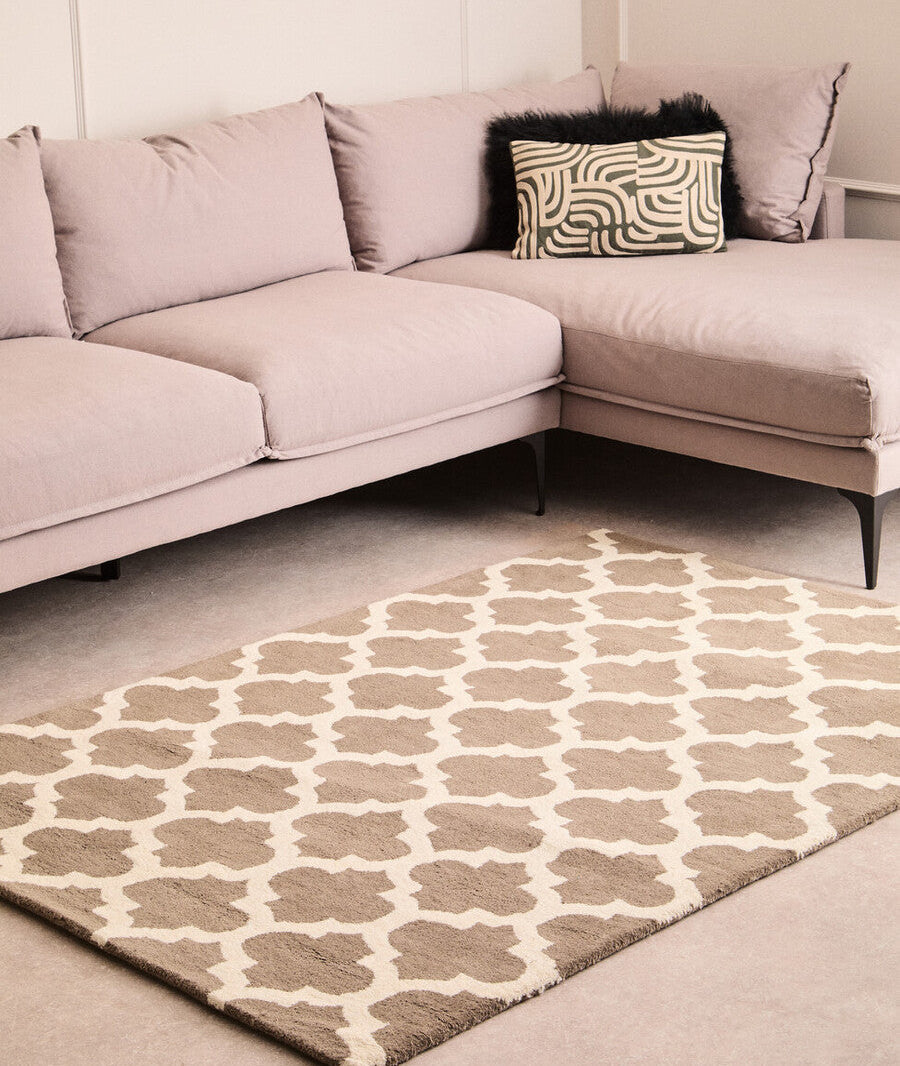 Bosie Hampstead Brown and Natural Rug