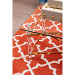 Bosie Kensington Townhouse Small Orange Hand Woven Rug