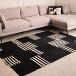Bosie Black And White Rug