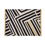 Bosie Villon Black and White Rug