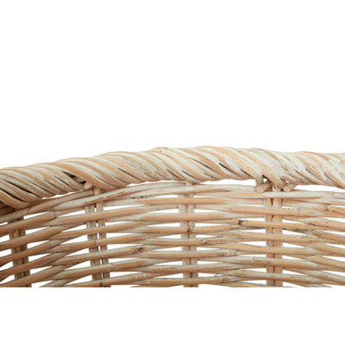 Argento Whitewash Rattan Storage Baskets