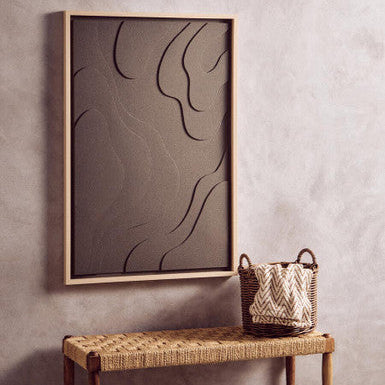 Argento Brown Rattan Storage Baskets- Set of 3