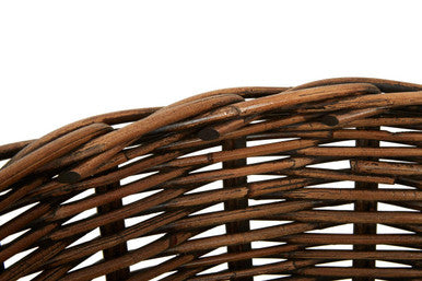 Argento Brown Rattan Storage Baskets- Set of 3