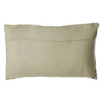 Bosie Kensington Townhouse Rectangular Ivory And Silver Check Cushion
