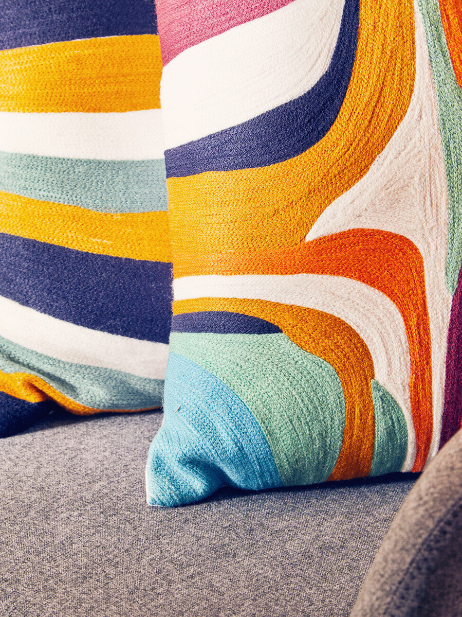 Bosie Ozella Stripes Design Cushion