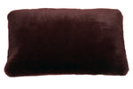 Bosie Lamina Red Wine Rectangular Cushion