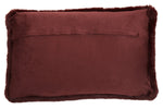 Bosie Lamina Red Wine Rectangular Cushion