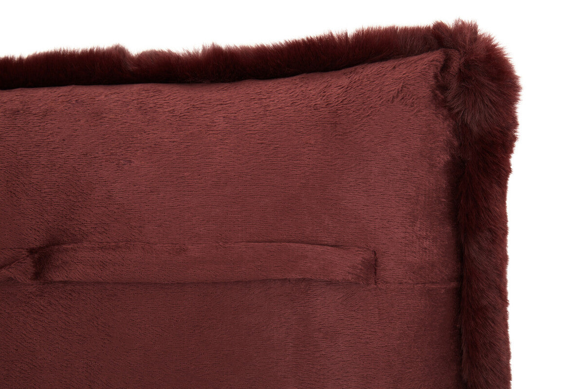 Bosie Lamina Red Wine Rectangular Cushion