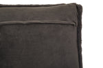 Bosie Lamina Grey Square Fur Cushion