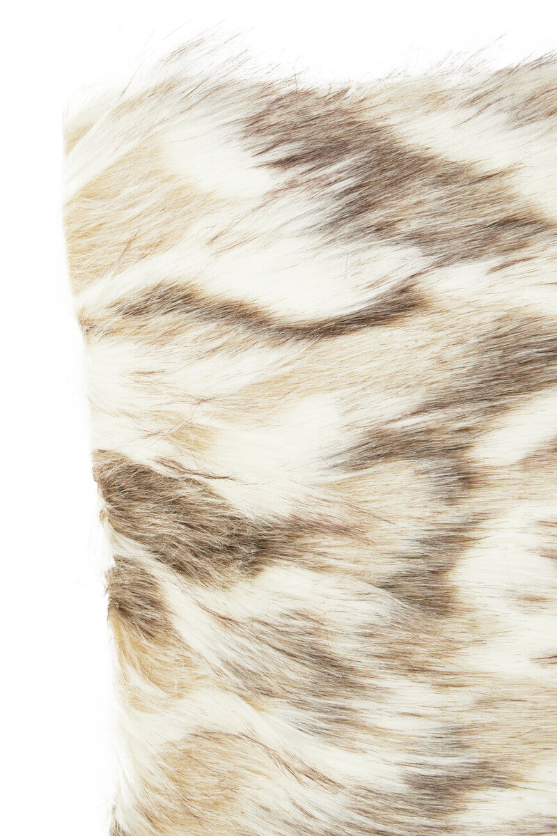 Bosie Lamina Natural Fur Square Fur Cushion