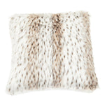 Bosie Lamina Animal Print Square Fur Cushion
