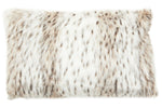 Bosie Lamina Animal Print Rectangular Fur Cushion