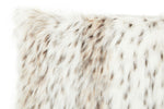 Bosie Lamina Animal Print Rectangular Fur Cushion