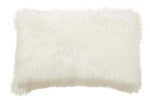 Bosie Lamina Cream Fur Cushion