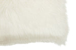 Bosie Lamina Cream Fur Cushion