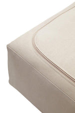 Bosie Ozella Natural And Grey Square Floor Cushion