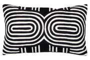 Bosie Ozella Black And White Cushion