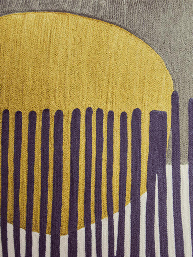 Bosie Ozella Green And White Cushion