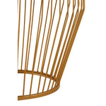 Avantis Gold Finish Tapered Design Side Table