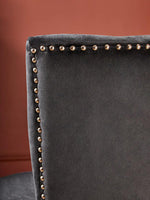 Kensington Townhouse Black Winged Dining Chair