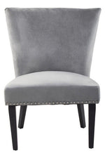 Kensington Townhouse Grey Winged Dining Chair