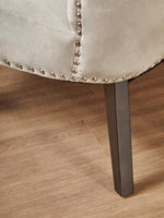 Kensington Townhouse Grey Winged Dining Chair