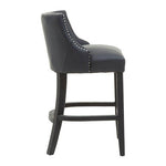 Kensington Townhouse Black Hevea Bar Chair