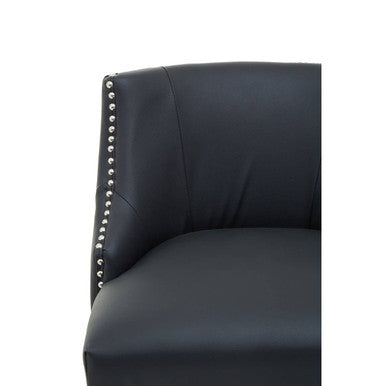 Kensington Townhouse Black Hevea Bar Chair
