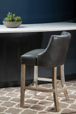 Kensington Townhouse Grey Hevea Bar Chair
