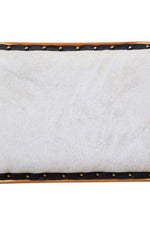 Kendari Natural Leather and Teak Wood Dining Chair