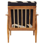 Kendari Zebra Design Hair on Leather Armchair