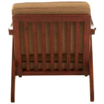 Kendari Teak Wood Frame Armchair with Cushions