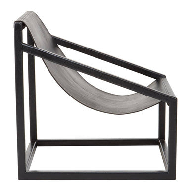 Kendari Black Cubic Frame Chair