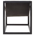 Kendari Black Cubic Frame Chair