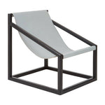 Kendari Grey Cubic Frame Chair