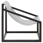 Kendari Grey Cubic Frame Chair