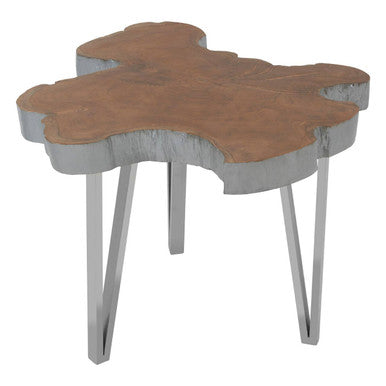 Surak Teak Wood Medium Side Table