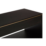 Diamond Oak Veneer Console Table