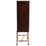 Delta Walnut Veneer Drinks Cabinet