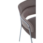 Tamzin Mink Velvet Dining Chair