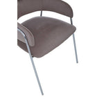 Tamzin Mink Velvet Dining Chair