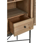Milan Two Door Elm Wood Wine Cabinet