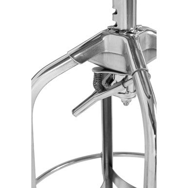 Gator Chrome Finish Adjustable Bar Stool