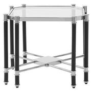Allessi Silver Chrome Finish End Table
